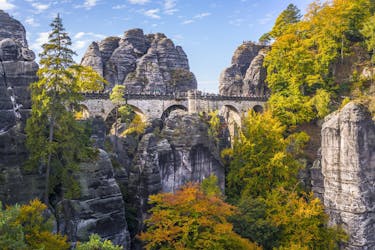Guided excursion to Saxon Switzerland and Pillnitz Castle from Dresden